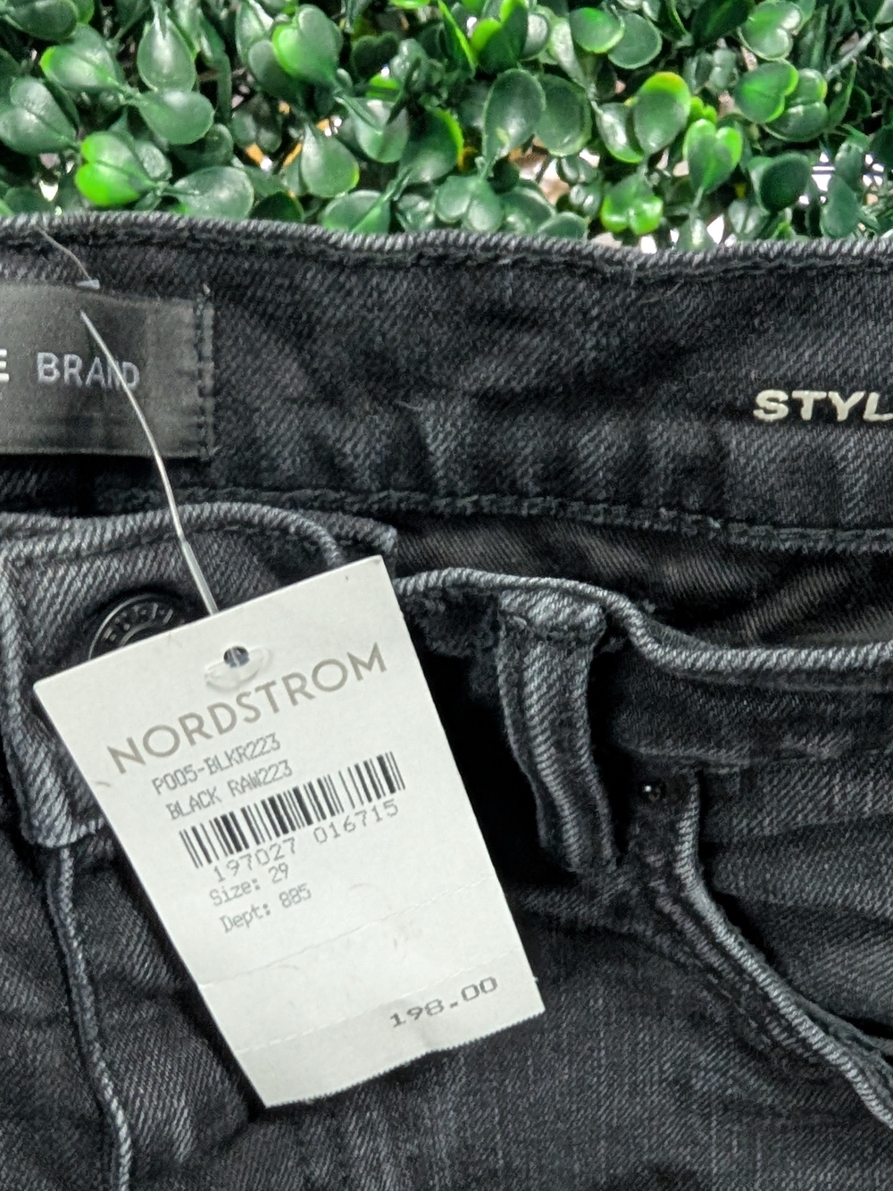 Men’s Skinny Purple Brand Black Jeans — Slim Stretch Denim - Picture 4 of 8